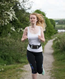 Running Belt Girl Jogging