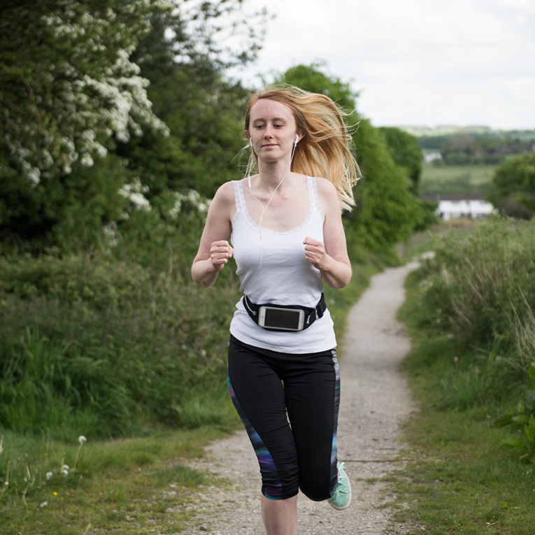 Running Belt Girl Jogging