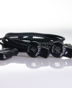 No-tie shoe laces with lock and clips