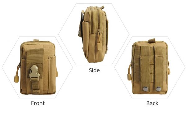 Tactical Waist Belt Bag Tan