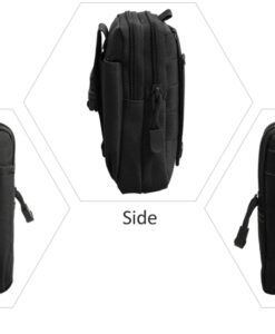 Tactical Waist Belt Bag Black