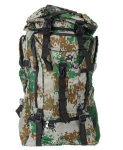Camo backpack light green