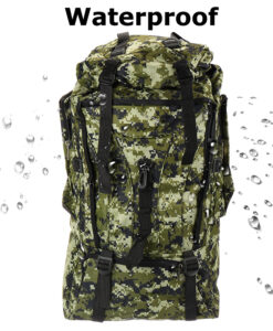 Camo backpack waterproof